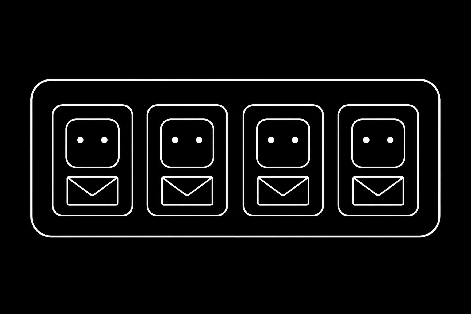 Tenants each holding their own identity inside one workspace boundary