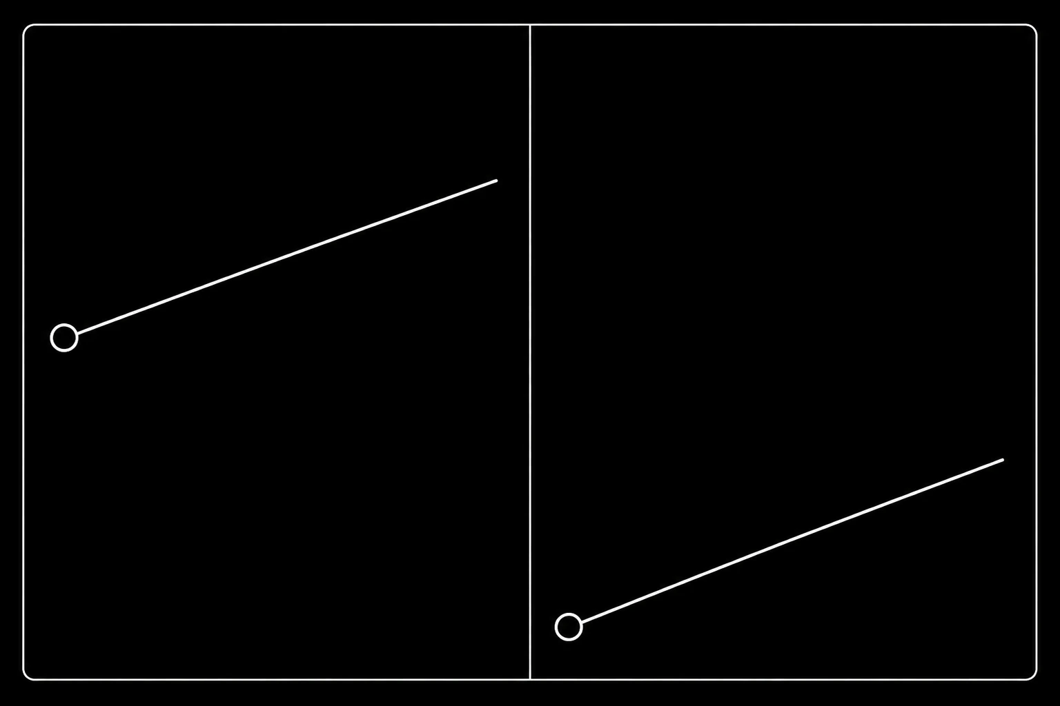 Repair on the left, a fresh subdomain from zero on the right